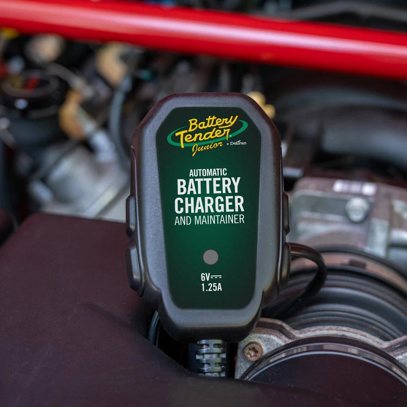 Battery Tender Plus 1.25 AMP 6V Battery Charger and Maintainer
