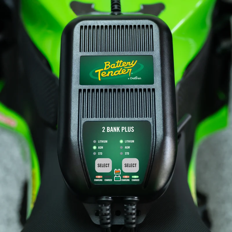 Battery Tender® 2-Bank 12V 1.25 Amp Battery Charger and Maintainer