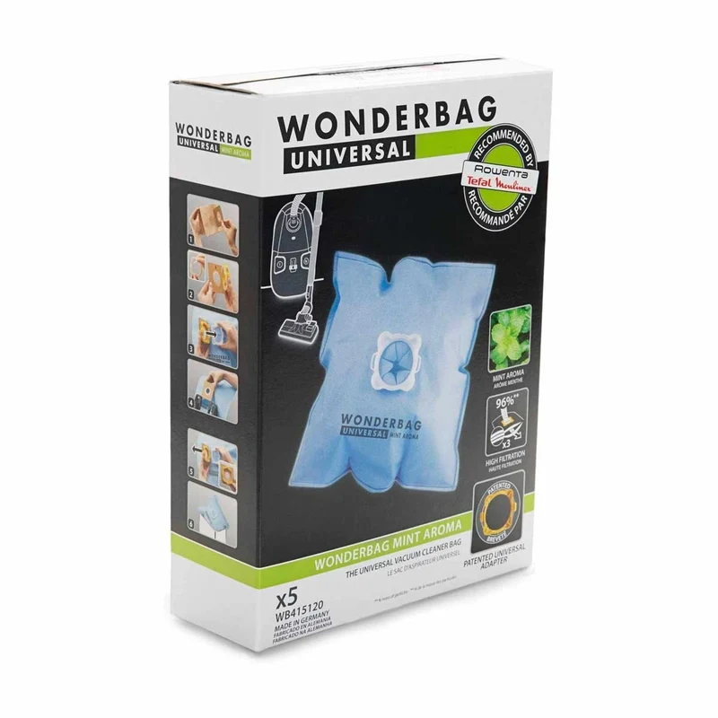Bolsa Aspirador Rowenta Wonderbag WB415120