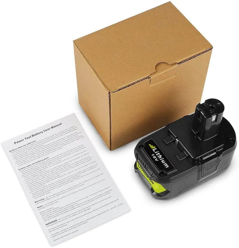 für Ryobi 18V 5Ah Ersatzakku Lithium P102 P103 P105 P107 P108 P109 Ryobi ONE+ Cordless Tool