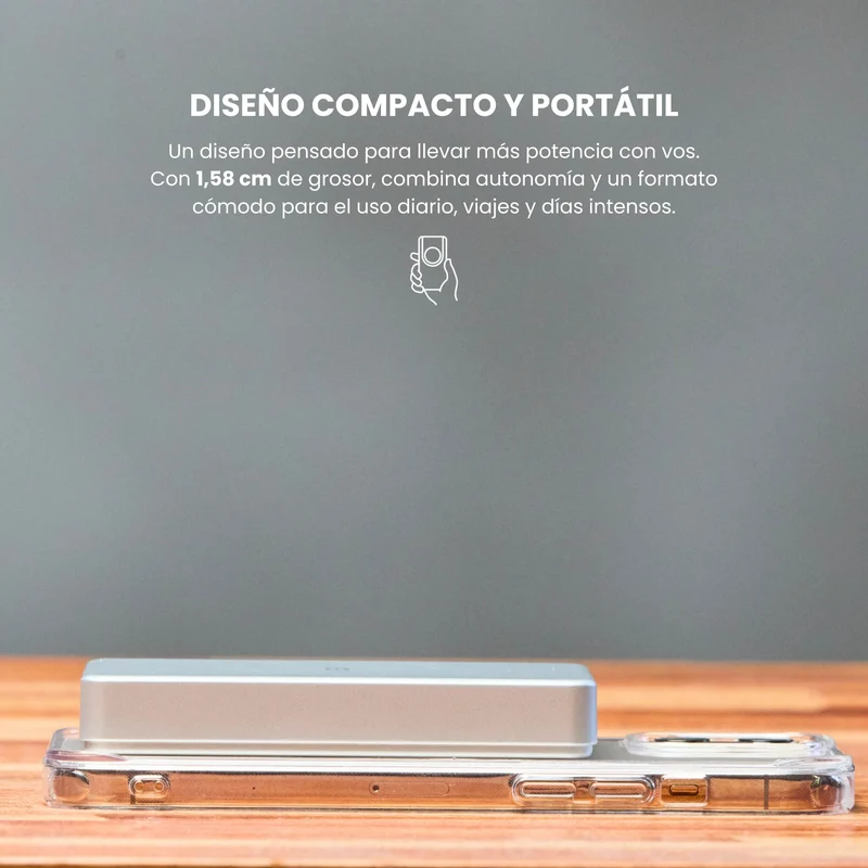 Combo MagSafe – Funda Carbon & Batería Inalámbrica Pro 10000 mAh
