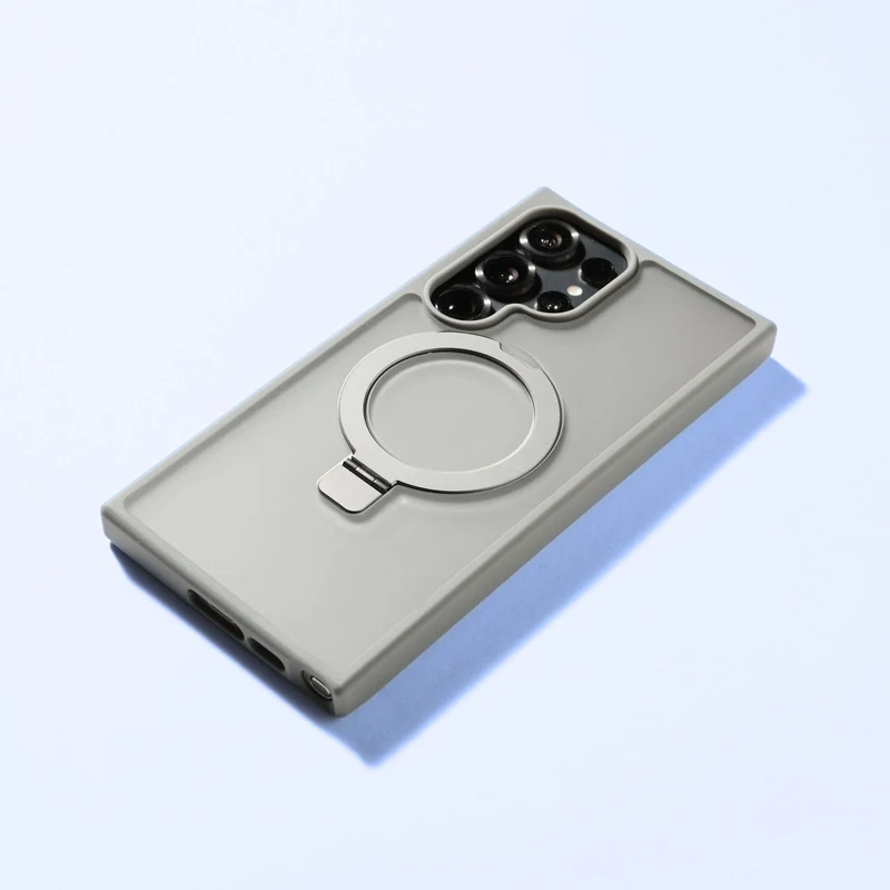 Combo MagSafe Samsung – Funda Ring & Estación de Carga Inalámbrica 3 en 1