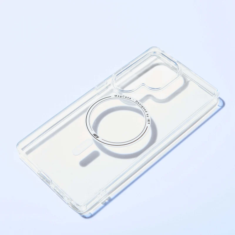 Combo MagSafe Samsung – Funda Transparente & Batería Inalámbrica Pro 10000 mAh
