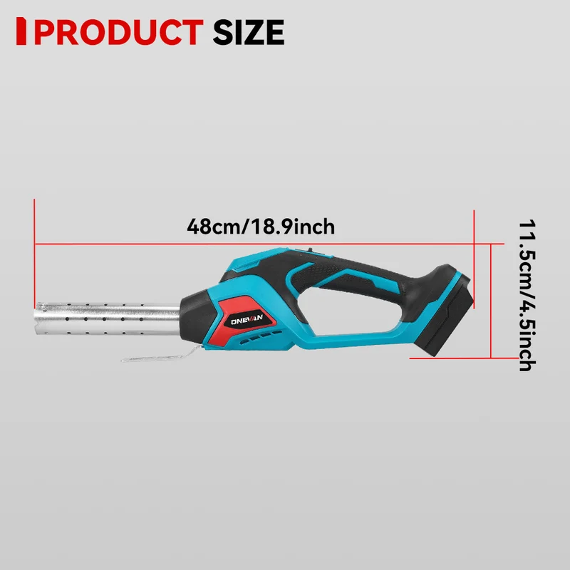ONEVAN Multi-Function 3-in-1 Heat Gun Blower | For Makita 18V Battery