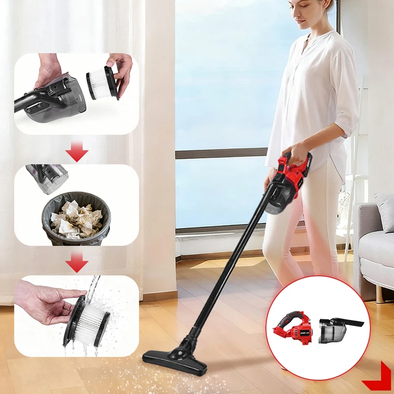 ONEVAN 0.7L Cordless Handheld Vacuum Cleaner | For Makita 18V Battery