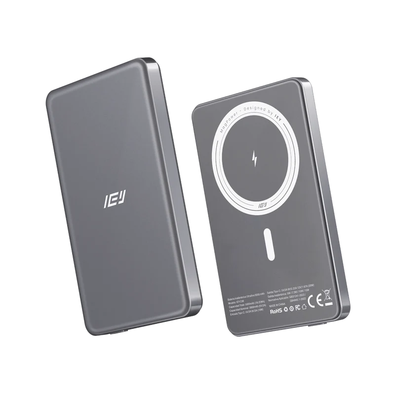 MagPower - Batería Inalámbrica Ultrafina 5000 mAh