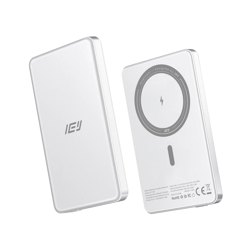 MagPower - Batería Inalámbrica Ultrafina 5000 mAh
