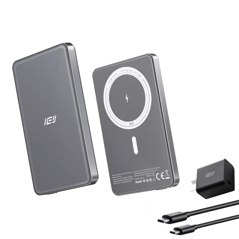 MagPower - Batería Inalámbrica Ultrafina 5000 mAh