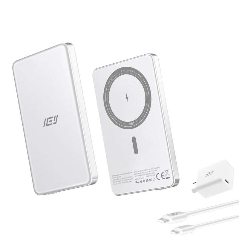 MagPower - Batería Inalámbrica Ultrafina 5000 mAh