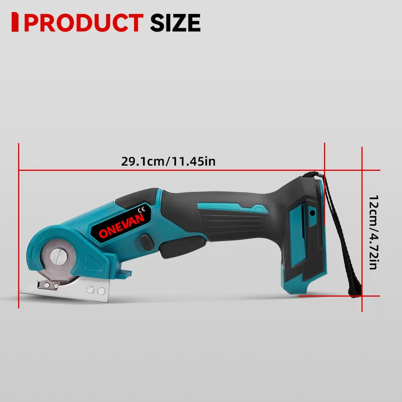 ONEVAN Multipurpose Electric Cordless Scissors | For Makita 18V Battery