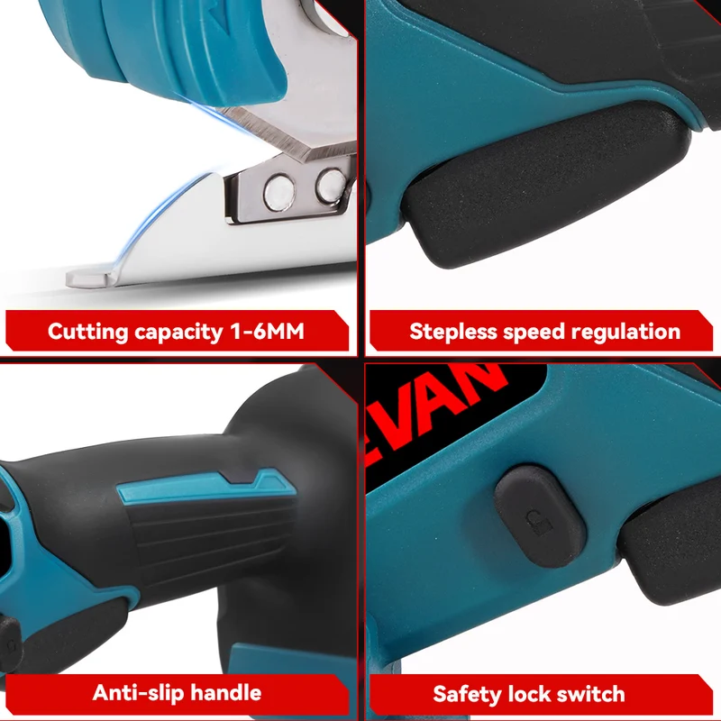 ONEVAN Multipurpose Electric Cordless Scissors | For Makita 18V Battery