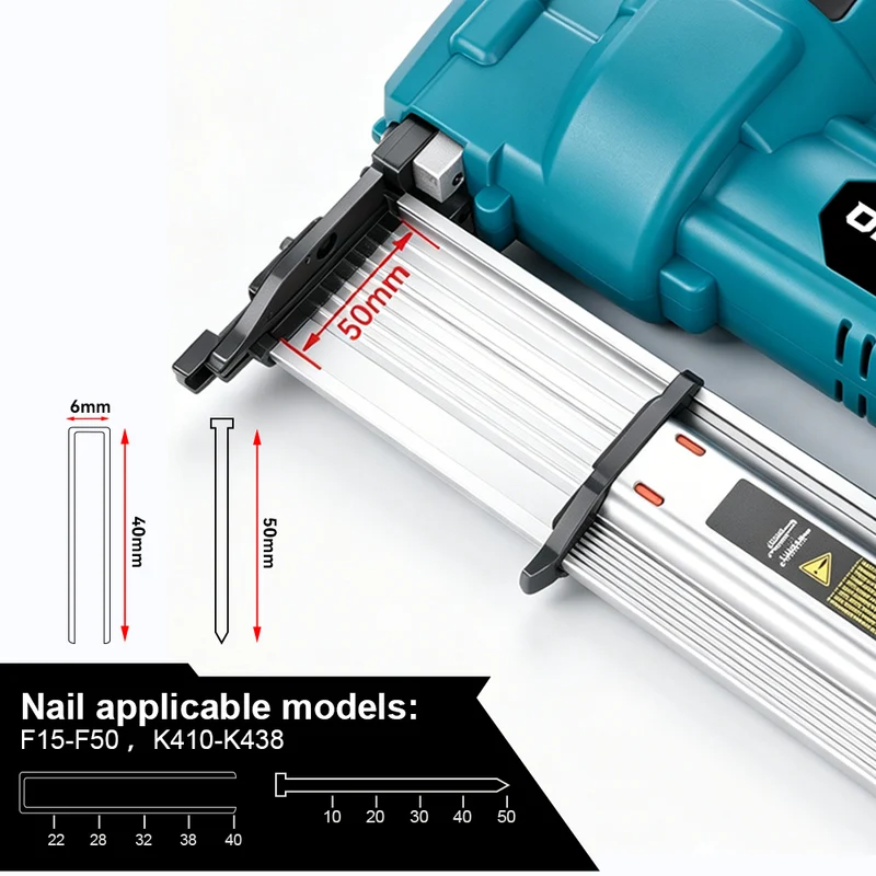 ONEVAN Cordless 2 IN 1 Brushless Brad Nailer & Stapler | For Makita 18V Battery