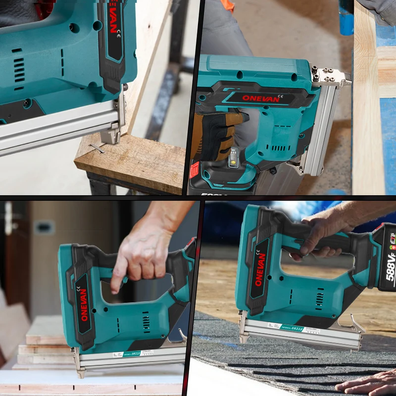 ONEVAN Cordless Brushless Electric Nail Guns | For Makita 18V Battery