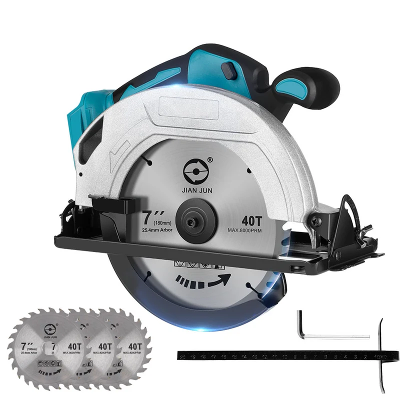 ONEVAN 180mm Brushless Cordless Circular Saw | For Makita 18V Battery