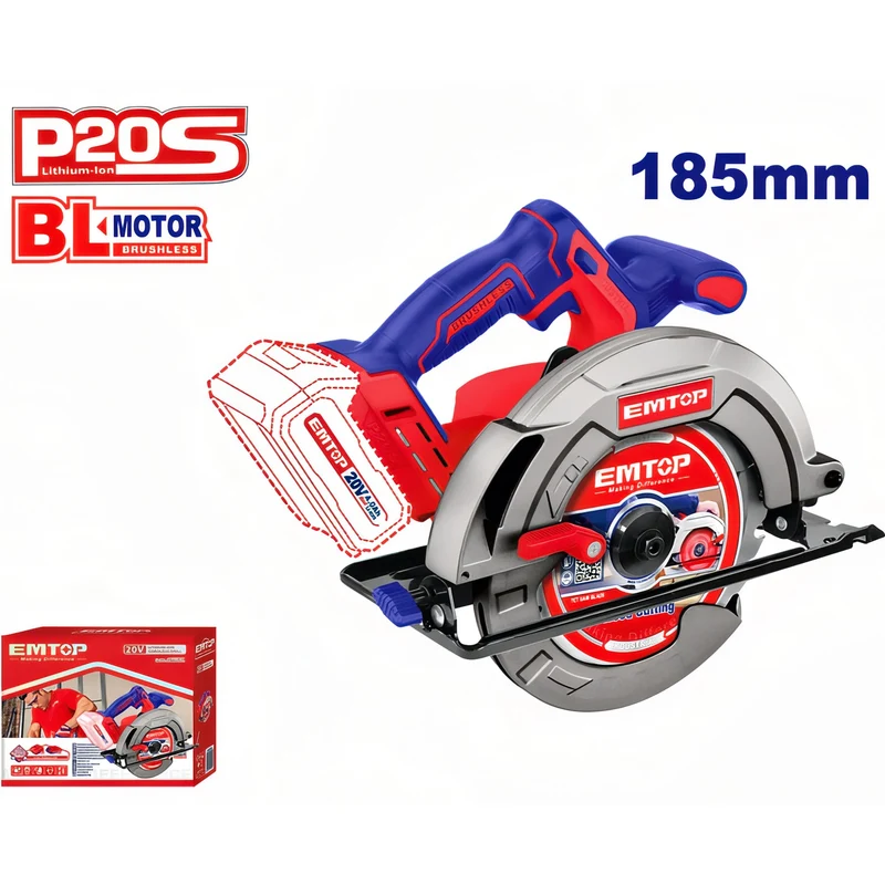 Sierra Circular FlexiCut 185mm Inalámbrica 20V - P20S