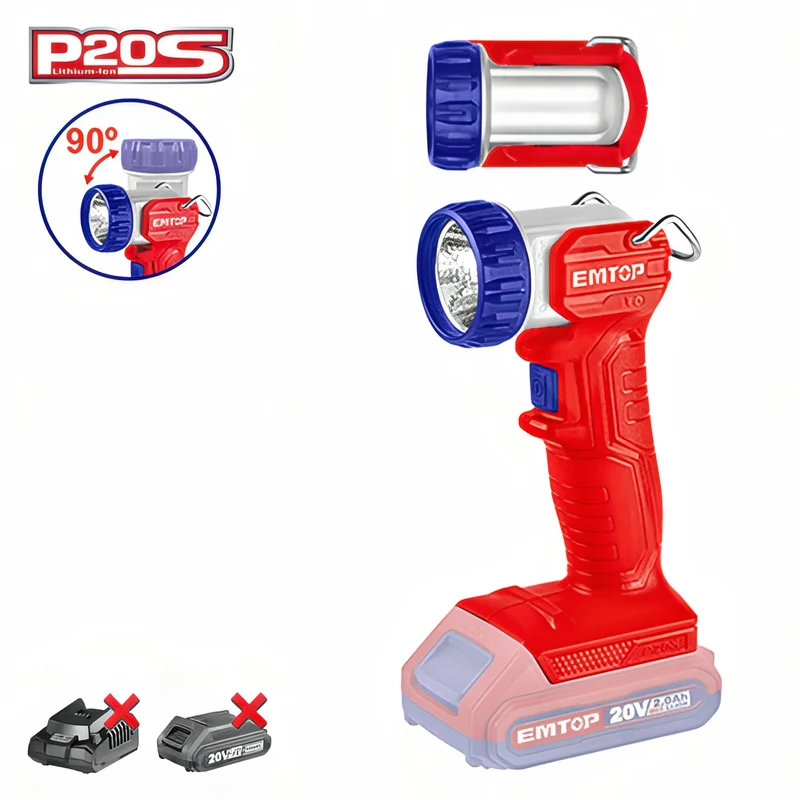 Emtop Lighting Pro 270 - Linterna LED Portátil 5W
