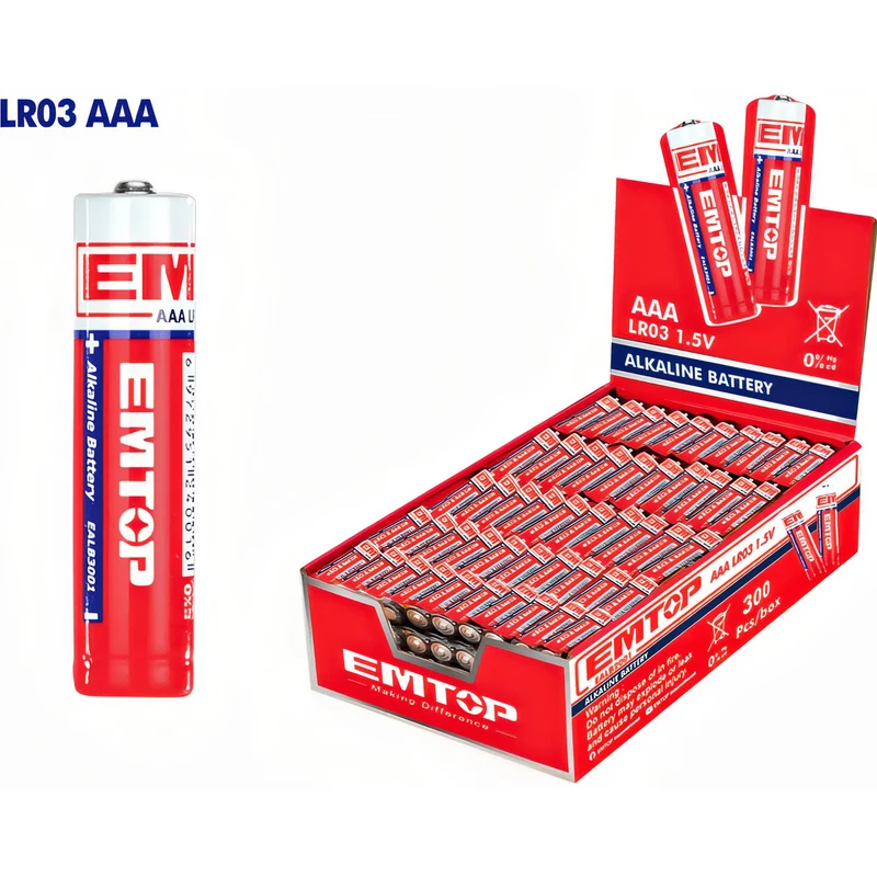 Pack Expositor EMTOP EnergyPlus AAA - Pilas Alcalinas de Alta Capacidad
