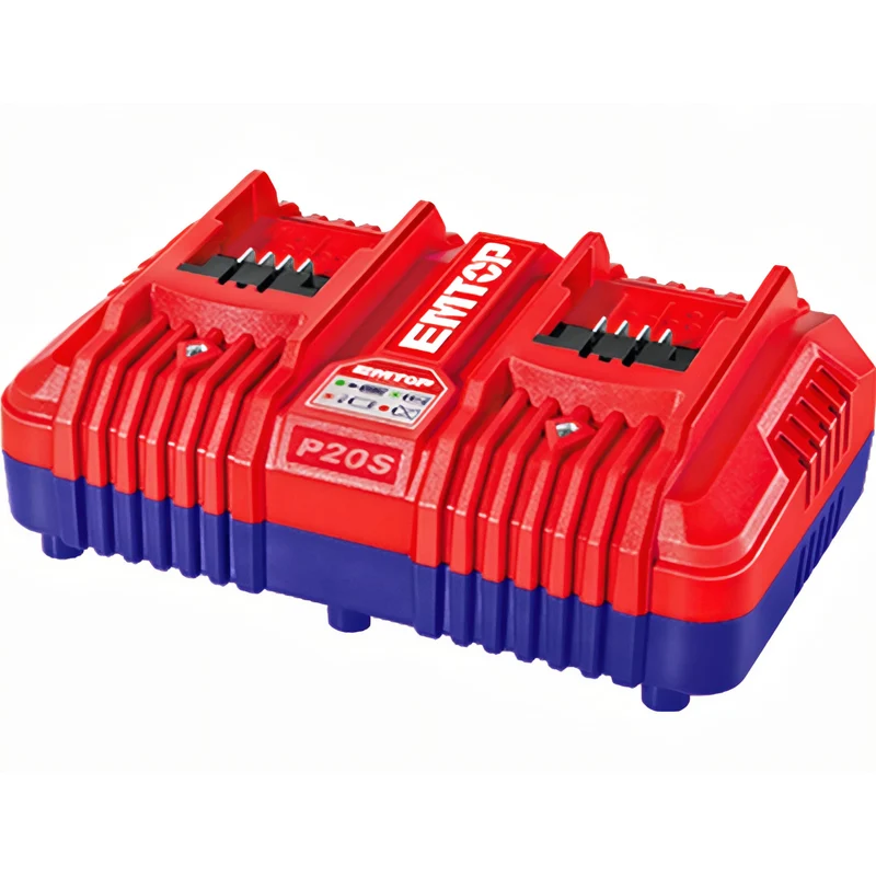 EMTOP Cargador Turbo Dúo 20V 4A - Recarga Inteligente Rápida