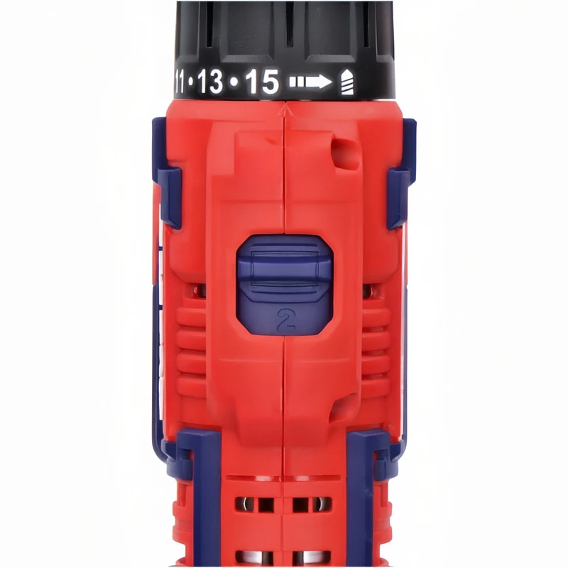 EMTOP Pro-Drill 20V Max Power 45nm - Kit de Taladro Inalámbrico con 2 Baterías y Maletín