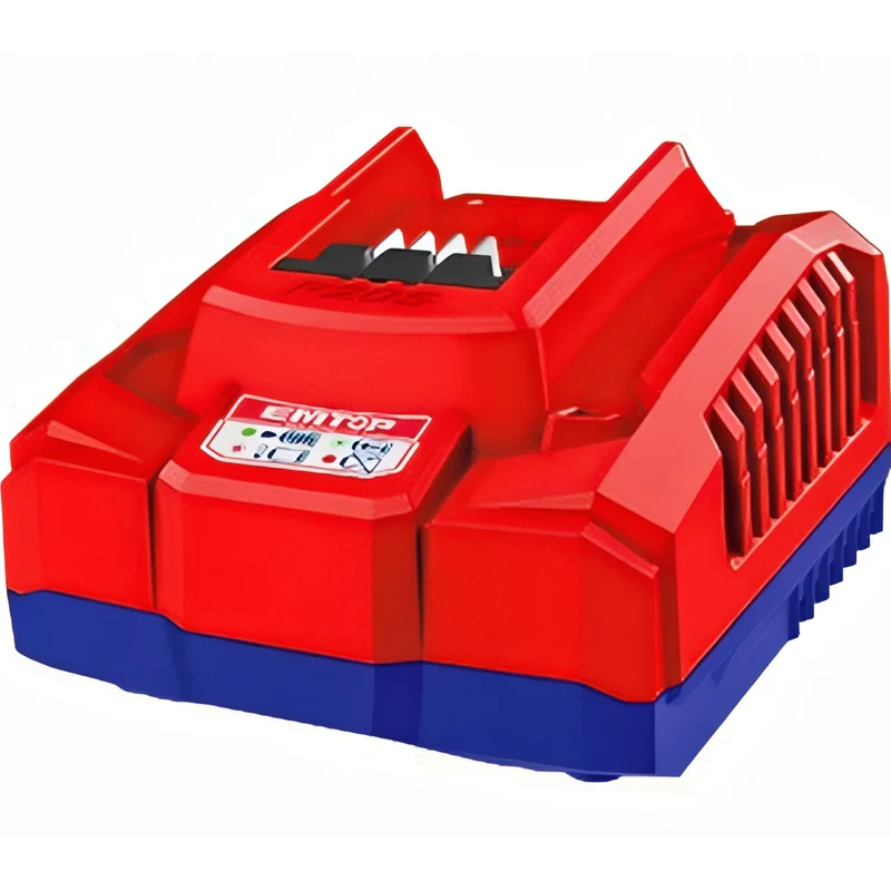 EMTOP CargaRápida 20V 4A - Cargador de Batería para Jardinería