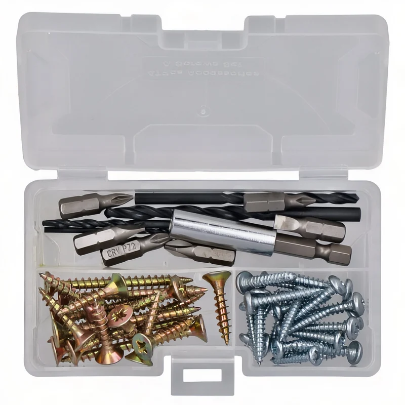 EMTOP DrillMax 20V MaxPro - Taladro Inalámbrico con Maletín Dual+