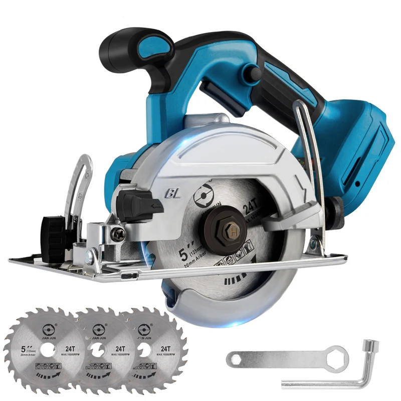 ONEVAN 125mm Brushless Cordless Circular Saw | For Makita 18V Battery