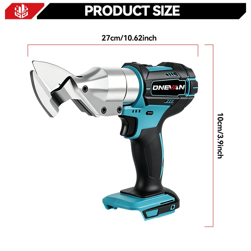 ONEVAN Multipurpose Electric Cordless Metal Scissors | For Makita 18V Battery