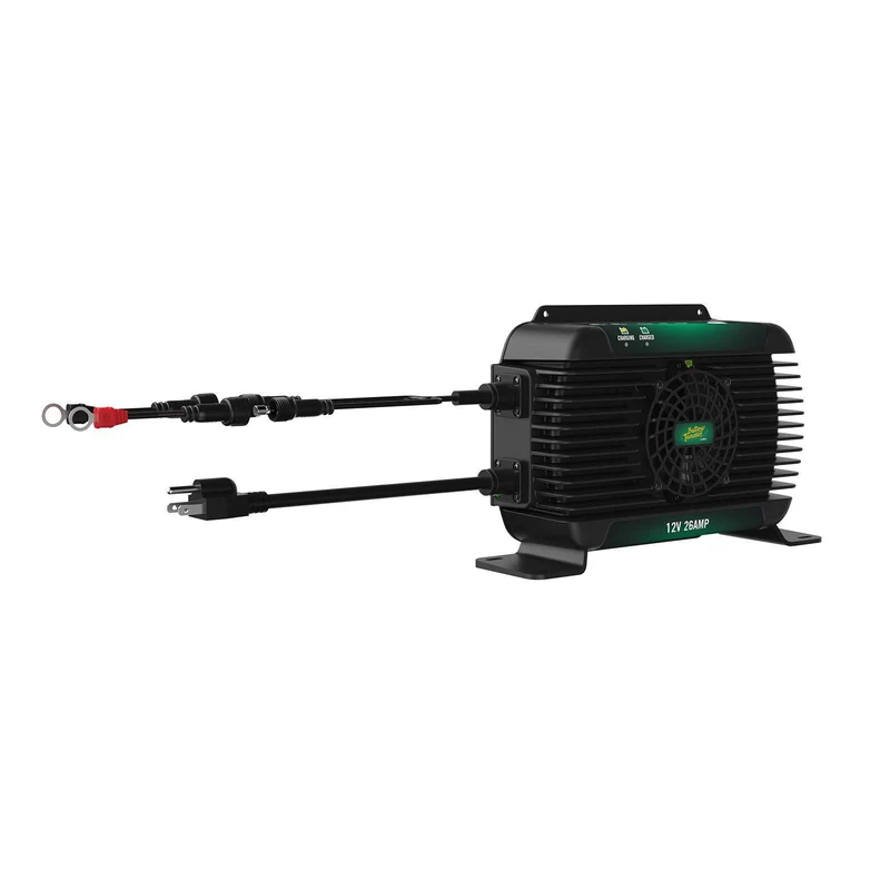 PowerPlus 12V 26 Amp Battery Charger and Maintainer