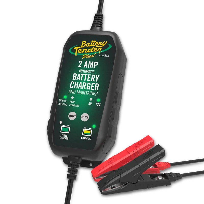 Battery Tender® Plus 6V/12V 2 Amp Battery Charger and Maintainer