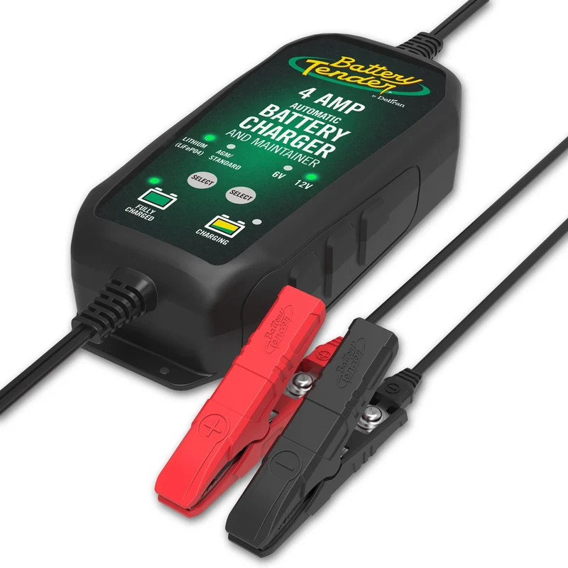 Battery Tender® 6V/12V, 4 AMP Selectable Battery Charger - Available at Walmart