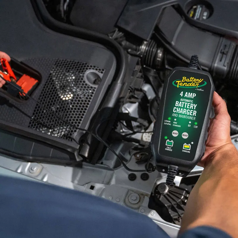 Battery Tender® 6V/12V, 4 AMP Selectable Battery Charger - Available at Walmart