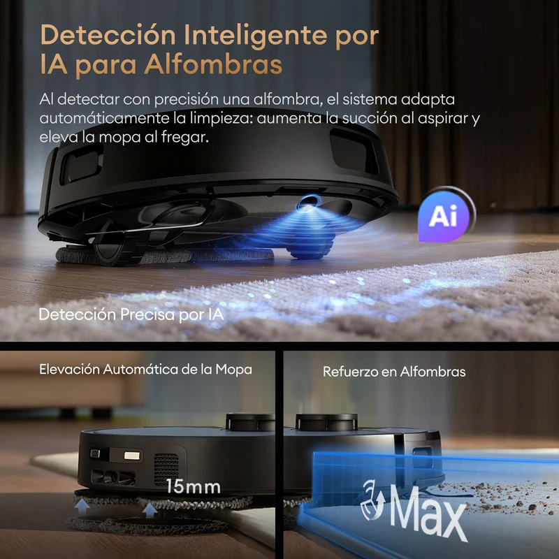 Ultenic MX50 Robot Aspirador y Fregasuelos