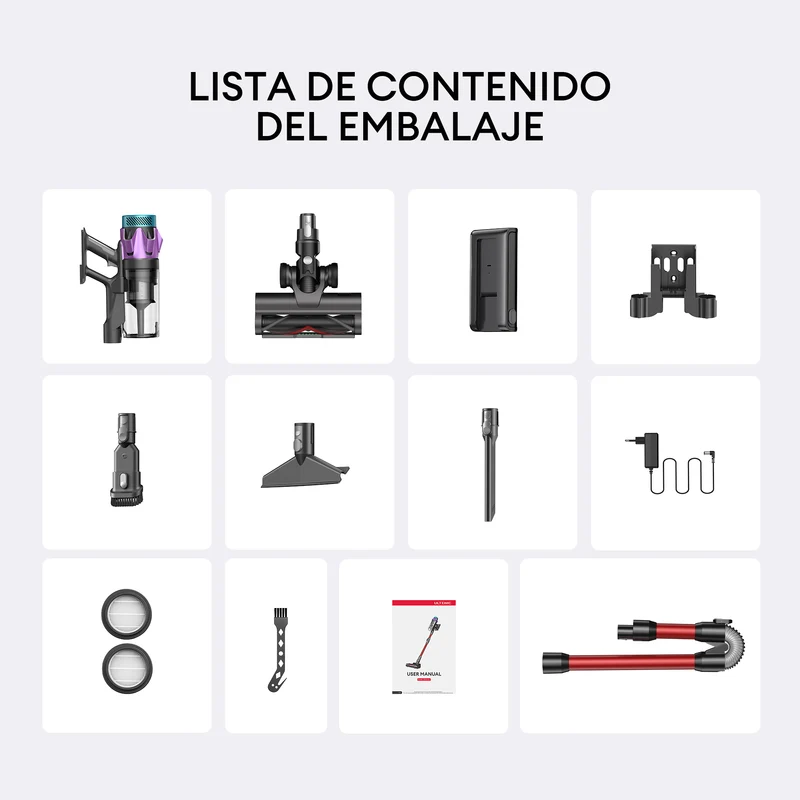 Ultenic U18 PowerPro Aspiradora sin Cable