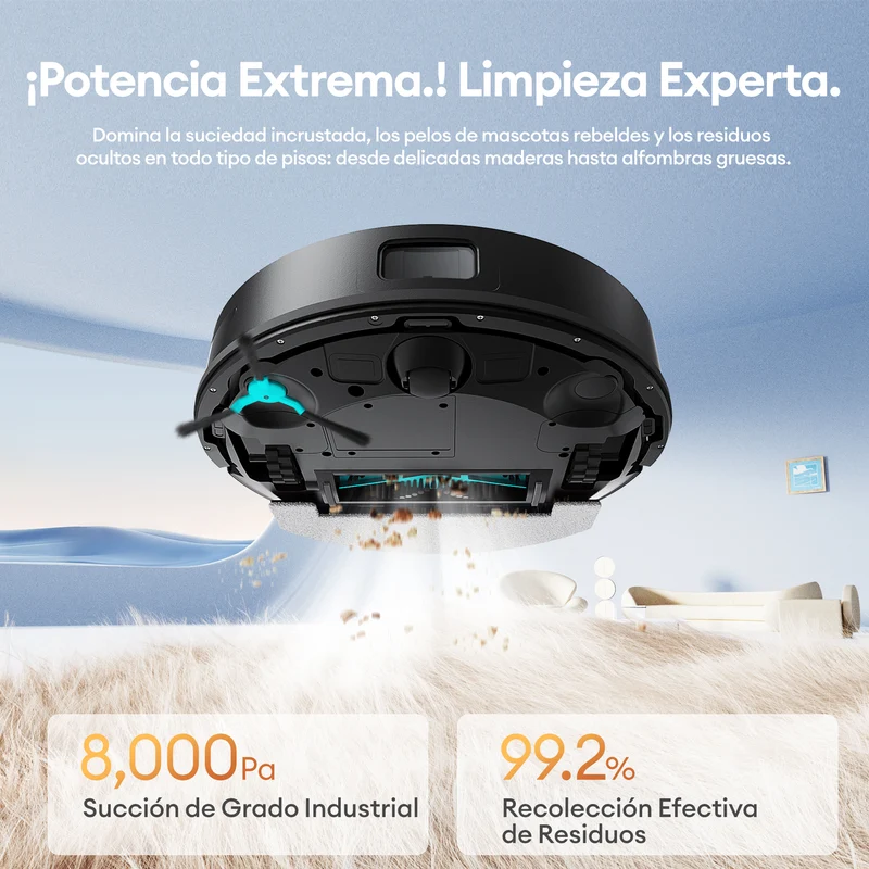 Ultenic T20 Pro Robot Aspirador y Fregasuelos
