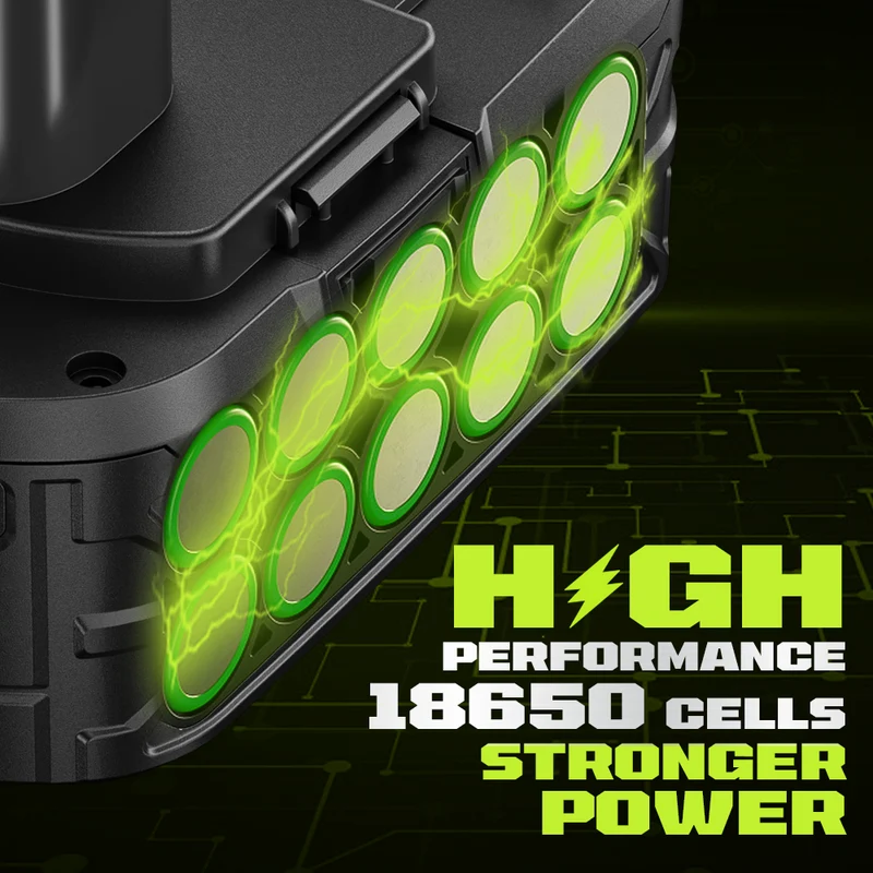 Für Ryobi 18V P108 Akku 5Ah Ersatz-VANON PRO