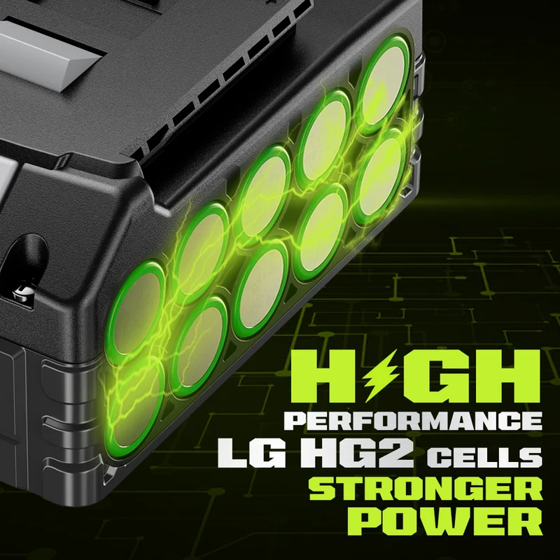 Für Bosch 18V BAT610G Akku 6Ah Ersatz-VANON PRO
