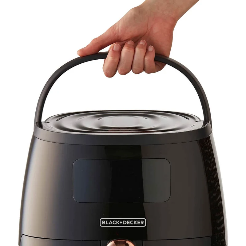 Black & Decker Olla Freidora de Aire 5.7 Litros, HFD5055B