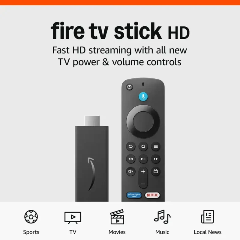 Amazon Dispositivo Streaming Fire TV Stick HD 2024