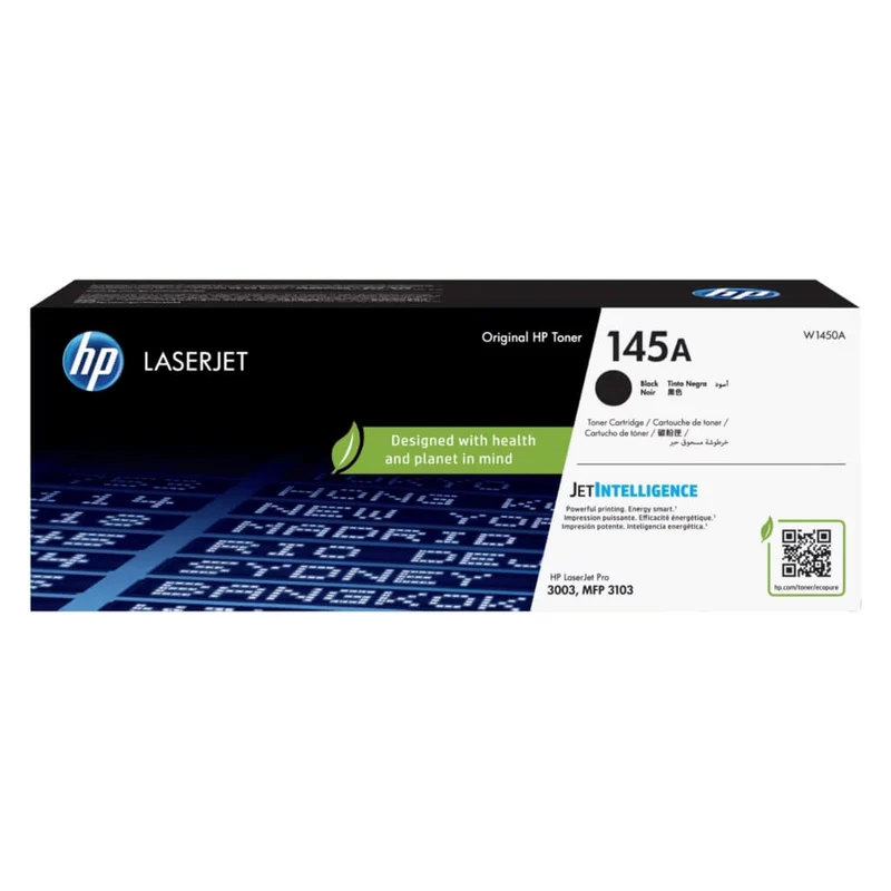 HP Tóner de Tinta Original LaserJet 145A, W1450A