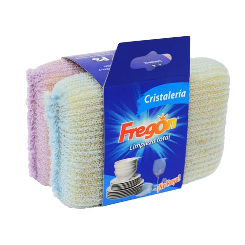 Fibra para cristalería Fregón 2 pack