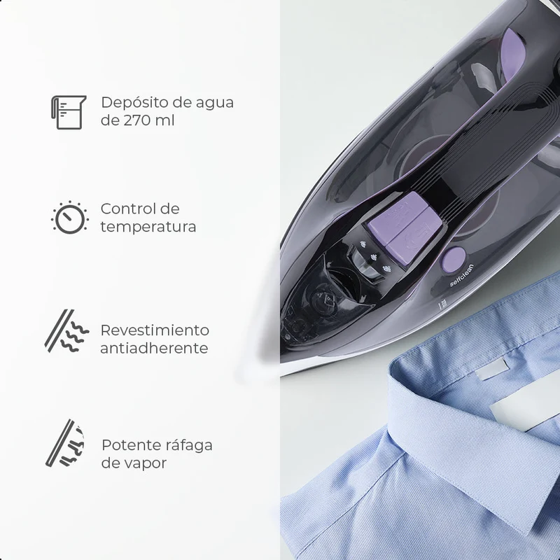 Plancha de vapor