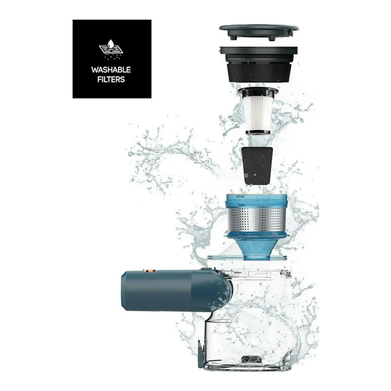 Aspirador escoba Taurus Homeland Digital Animal Flex – 415 W, 30.000 Pa, 60 min