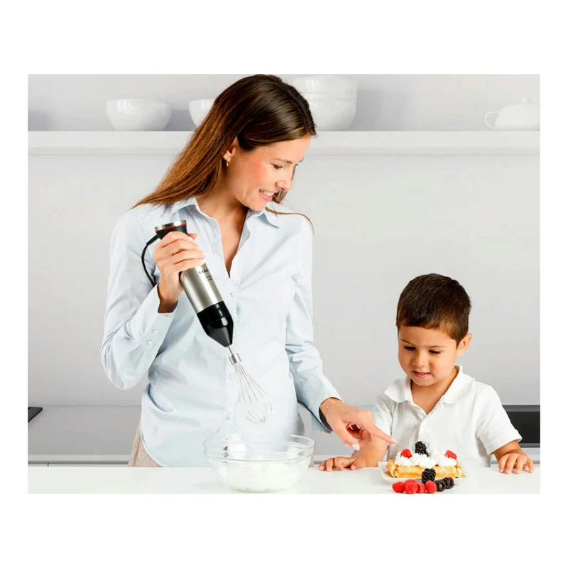 Batidora de mano Taurus BAPI 1500 LUXE SET – 1500 W, 20 velocidades, Turbo