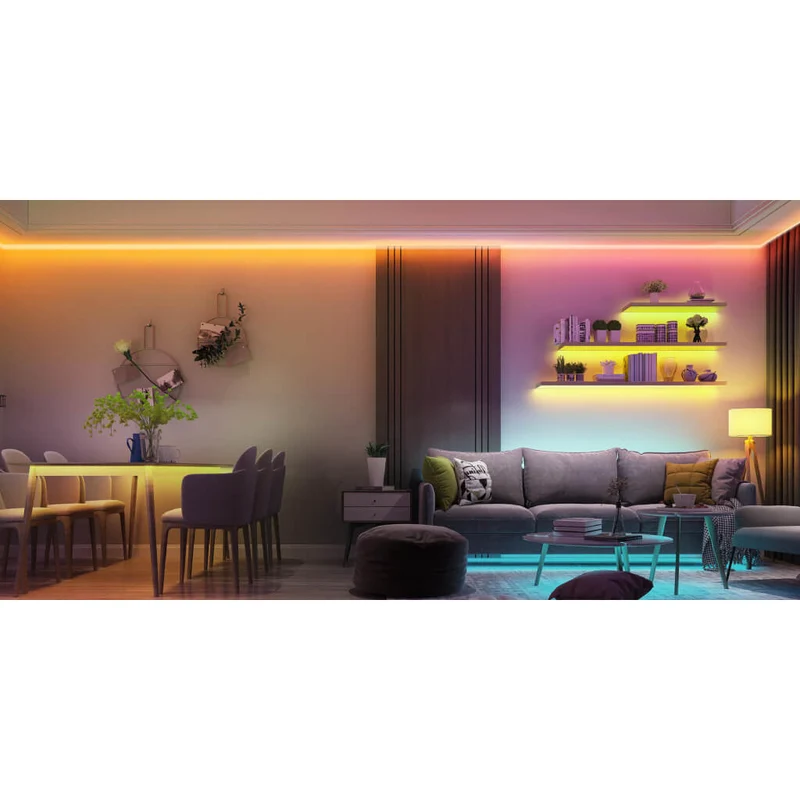 Govee Set Tira de Luces LED Inteligente RGB 5 Metros H6110, 2 Piezas