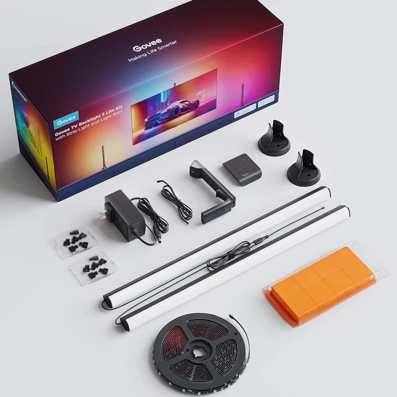 Govee Kit Luces Inteligentes Envisual TV Retroiluminación 3 Lite, H605A111