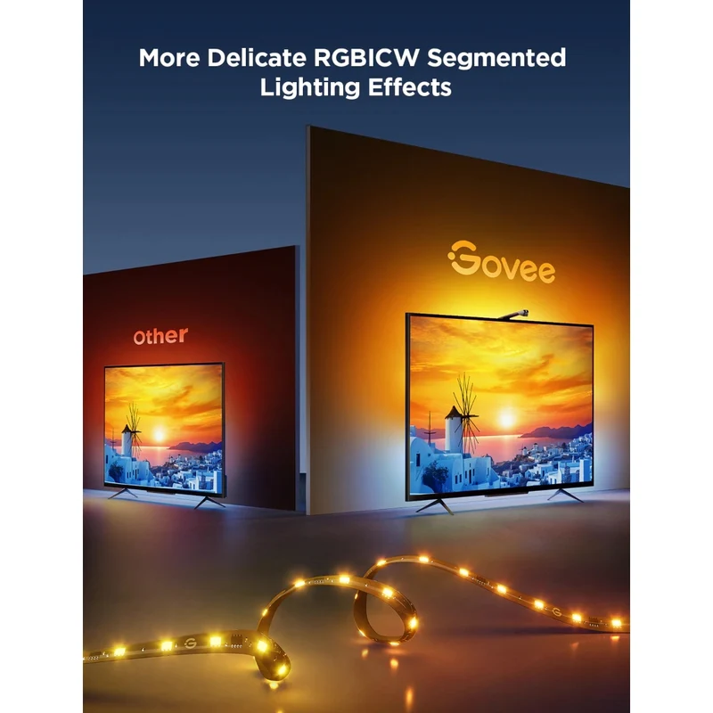 Govee Kit de Luces Inteligentes Envisual TV Retroiluminación 3 Lite