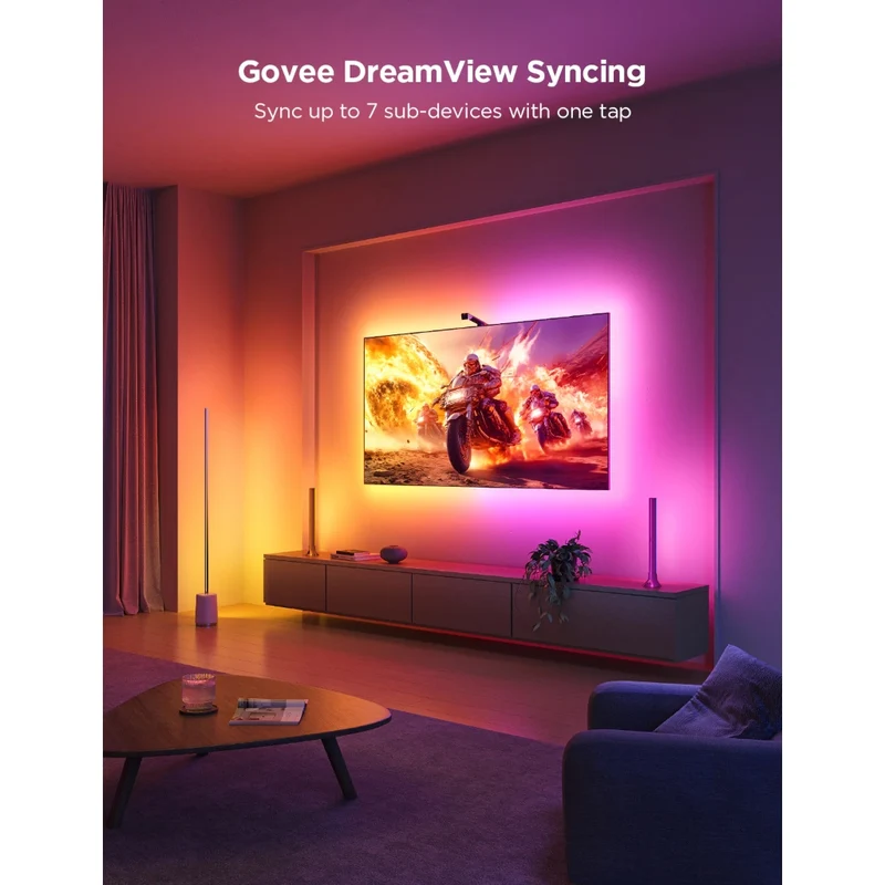 Govee Kit de Luces Inteligentes Envisual TV Retroiluminación 3 Lite
