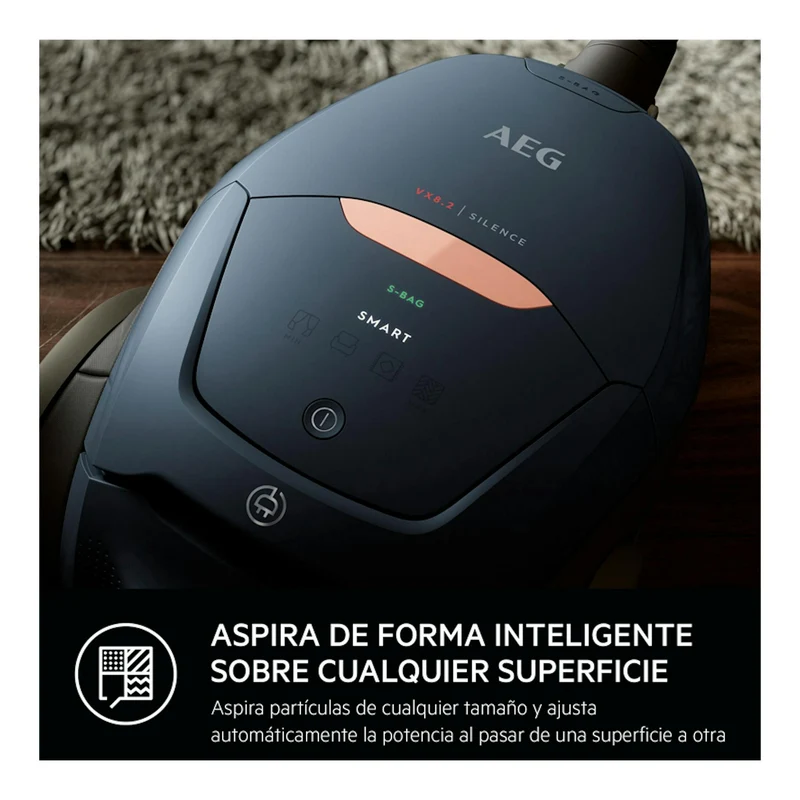 Aspiradora con bolsa AEG VX82-1-5DB – 500 W, 57 dB, 3,5 L