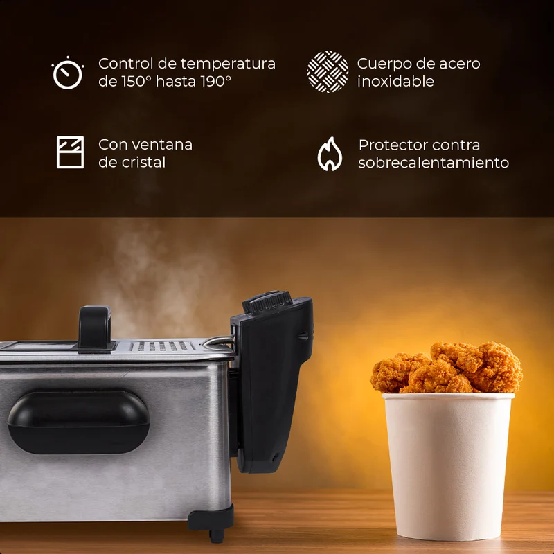 Freidora de inmersión