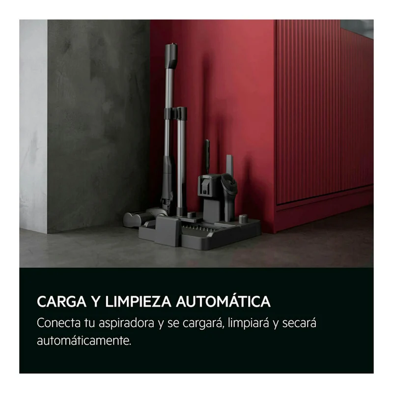 Aspiradora escoba AEG AW82U1DB – Sin cable, Wet&Dry, Autolimpieza